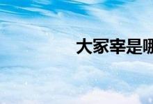 大冢宰是哪個(gè)朝代的官職