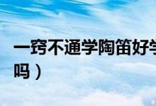 一竅不通學(xué)陶笛好學(xué)嗎（一竅不通學(xué)陶笛好學(xué)嗎）