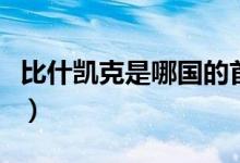 比什凱克是哪國的首都（比什凱克是哪個國家）