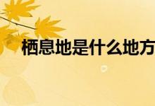 棲息地是什么地方（棲息地是什么意思）