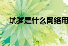 坑爹是什么網(wǎng)絡(luò)用語（坑爹是什么意思）