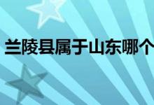 蘭陵縣屬于山東哪個市（蘭陵縣屬于哪個市）