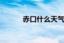 赤口什么天氣（赤口什么意思）