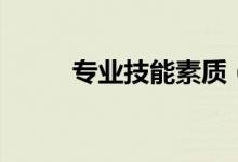 專業(yè)技能素質(zhì)（專業(yè)技能怎么寫）