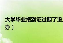 大學(xué)畢業(yè)報(bào)到證過(guò)期了沒(méi)上交（大學(xué)畢業(yè)報(bào)到證過(guò)期了怎么辦）