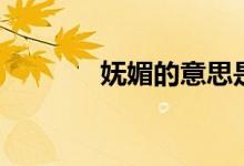 嫵媚的意思是（嫵媚的意思）