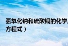 氫氧化鈉和硫酸銅的化學(xué)反應(yīng)式（氫氧化鈉和硫酸銅的化學(xué)方程式）