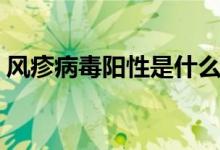 風(fēng)疹病毒陽性是什么（風(fēng)疹病毒陽性是什么）