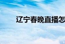 遼寧春晚直播怎么看（在哪里能看）