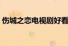 傷城之戀電視劇好看嗎（講述了什么故事呢）