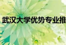 武漢大學優(yōu)勢專業(yè)推薦（武漢大學優(yōu)勢專業(yè)）