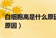 白細胞高是什么原因造成的（白細胞高是什么原因）