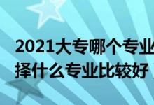 2021大專哪個專業(yè)最吃香（2022男生大專選擇什么專業(yè)比較好）