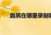 跑男在哪里錄制?。ㄅ苣杏惺裁刺攸c）