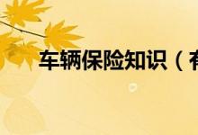 車輛保險知識（有關(guān)保險的知識介紹）