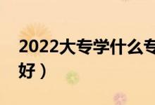 2022大專學(xué)什么專業(yè)最有用（哪個(gè)專業(yè)前景好）