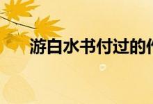游白水書付過的作者（游白水書付過）