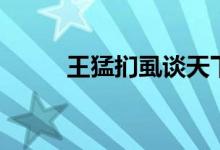 王猛捫虱談天下（王猛捫虱而談）