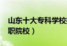 山東十大?？茖W(xué)校排名2022（山東最好的高職院校）