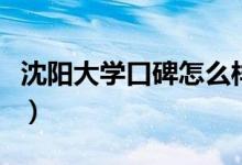 沈陽大學(xué)口碑怎么樣好就業(yè)嗎（全國排名第幾）