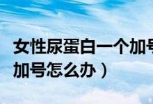 女性尿蛋白一個加號嚴(yán)重嗎（女性尿蛋白一個加號怎么辦）