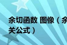余切函數(shù) 圖像(余切函數(shù)的圖像性質(zhì)以及相關公式)