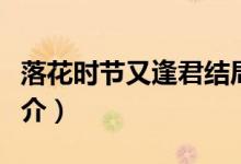 落花時節(jié)又逢君結(jié)局（落花時節(jié)又逢君劇情簡介）