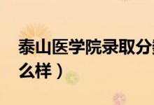 泰山醫(yī)學(xué)院錄取分數(shù)線2020（泰山醫(yī)學(xué)院怎么樣）
