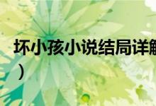 壞小孩小說結(jié)局詳解（壞小孩小說結(jié)局是什么）