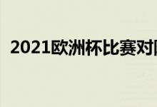 2021歐洲杯比賽對陣表（歐洲杯分組情況）