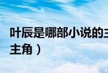 葉辰是哪部小說的主人翁（葉辰是哪部小說的主角）