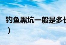 釣魚黑坑一般是多長的桿子（釣魚黑坑是什么）