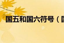 國五和國六符號（國五和國六符號是什么）
