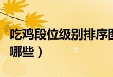 吃雞段位級別排序圖片（吃雞段位級別排序有哪些）