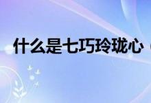 什么是七巧玲瓏心（七巧玲瓏心比喻什么）