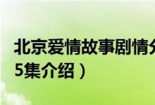 北京愛情故事劇情分集介紹（北京愛情故事1-5集介紹）