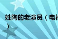 姓陶的老演員（電視劇中陶斯詠的扮演者是誰）
