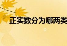 正實(shí)數(shù)分為哪兩類（正實(shí)數(shù)分為哪兩類）