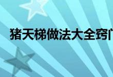 豬天梯做法大全竅門（豬天梯要怎么做好）