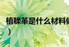 植鞣革是什么材料做的（植鞣革是什么牛的皮）