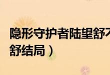 隱形守護者陸望舒不死攻略（隱形守護者陸望舒結(jié)局）
