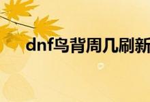 dnf鳥(niǎo)背周幾刷新（dnf鳥(niǎo)背刷新時(shí)間）