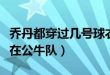 喬丹都穿過幾號球衣（喬丹穿過幾個(gè)號碼球衣在公牛隊(duì)）
