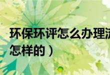 環(huán)保環(huán)評(píng)怎么辦理流程（環(huán)保環(huán)評(píng)辦理流程是怎樣的）