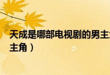 天成是哪部電視劇的男主角王志飛（天成是哪部電視劇的男主角）