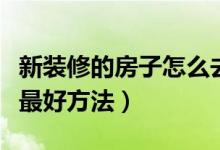 新裝修的房子怎么去甲醛和異味（裝修去甲醛最好方法）