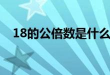 18的公倍數(shù)是什么（18的公倍數(shù)有哪些）
