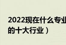 2022現(xiàn)在什么專業(yè)就業(yè)前景好（未來最緊缺的十大行業(yè)）