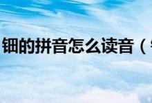 鈿的拼音怎么讀音（鈿讀什么音 是什么意思）