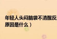 年輕人頭悶?zāi)X袋不清醒反應(yīng)遲鈍（年輕人頭悶?zāi)X袋不清醒的原因是什么）